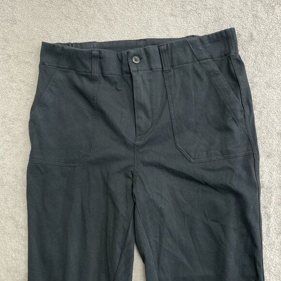 NWOT 32 Degrees Ankle Length Twill Pants Women's XL Black Pockets - Picture 7 of 8